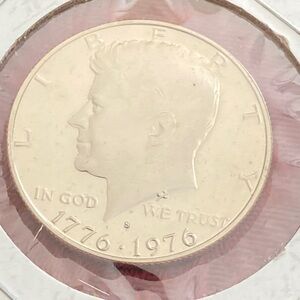 Vintage 1976 S CLAD PROOF Kennedy Half Dollar Coin